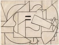 Pablo Picasso. Guitar. (autumn 1912)